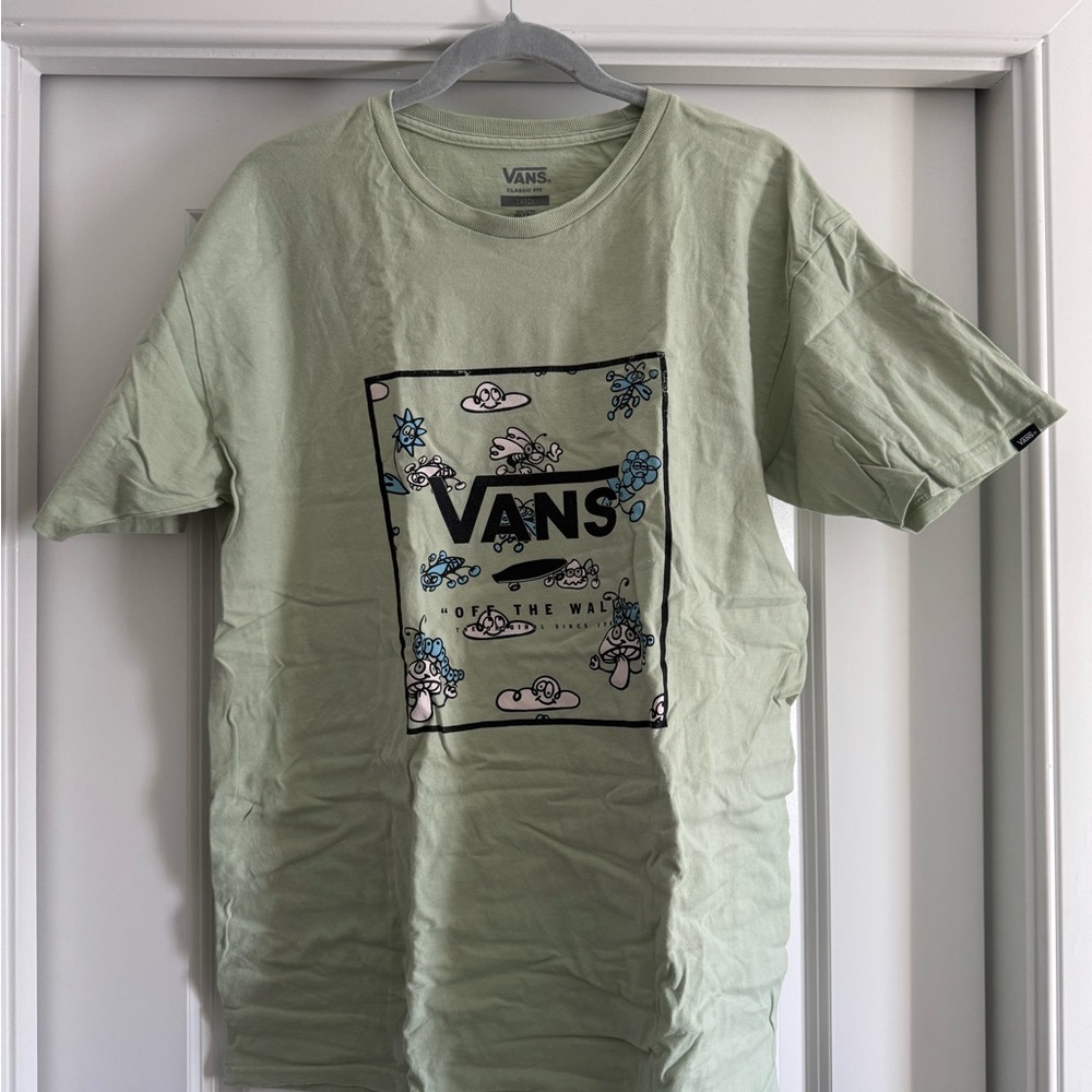 Vans Light Green Graphic Tee